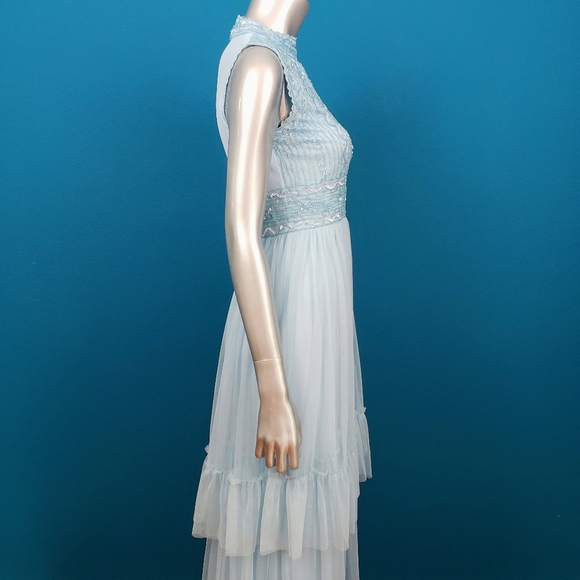 🆕️ 🎬 FROCK & FRILL Tiered Sequin Maxi Dress // (NWT) - Picture 8 of 8